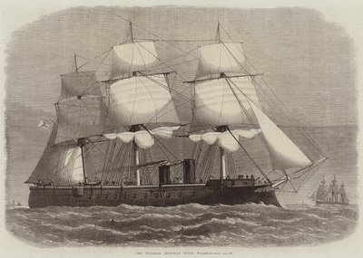 The Prussian Ironclad Konig Wilhelm by Edwin Weedon